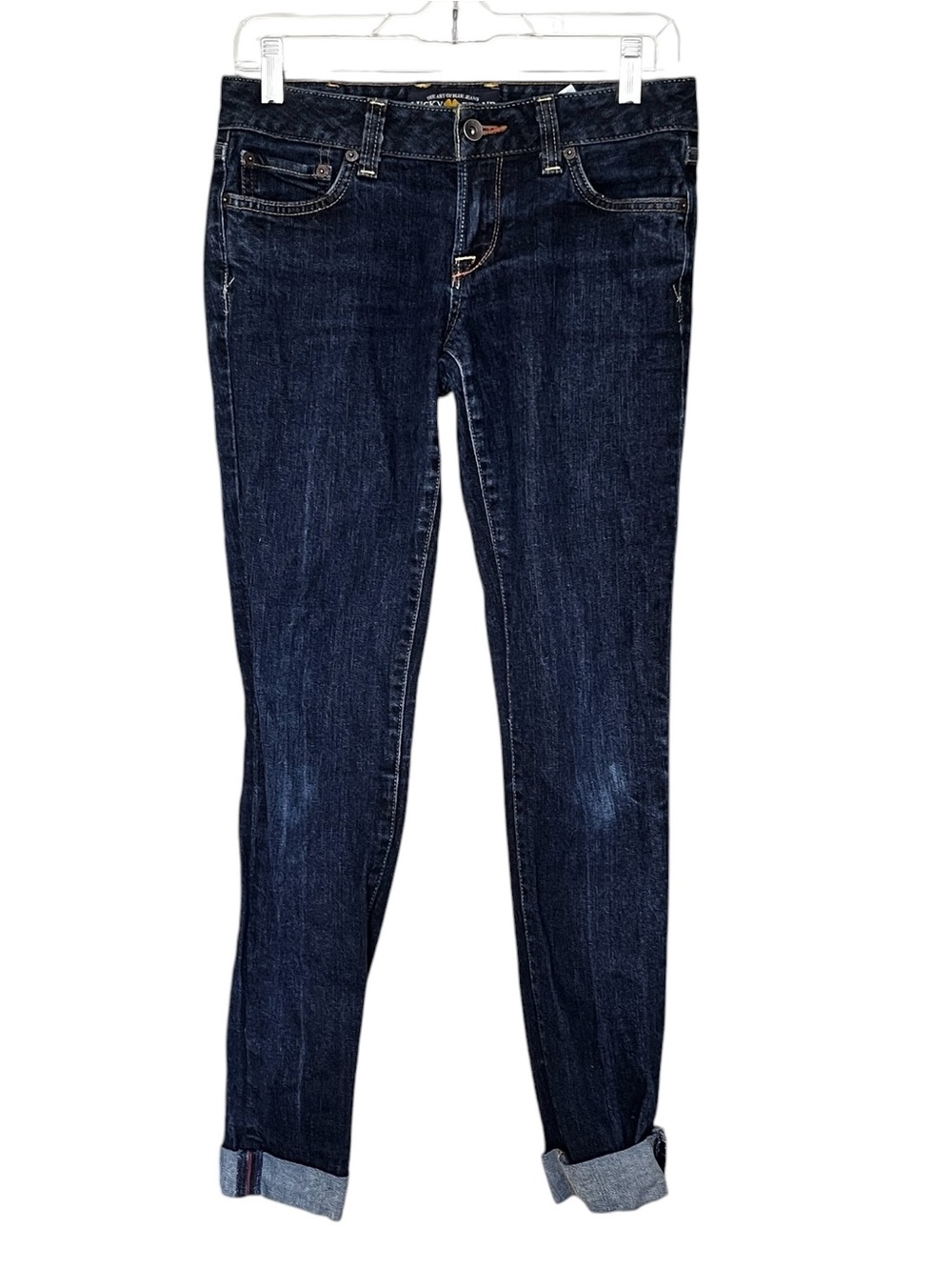Dark Wash Lucky Brand Lola Skinny Jeans Classic Indigo size 0/25